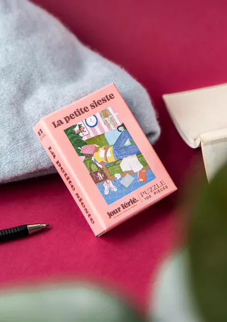 Mini puzzle LA PETITE SIESTE 100 pièces
