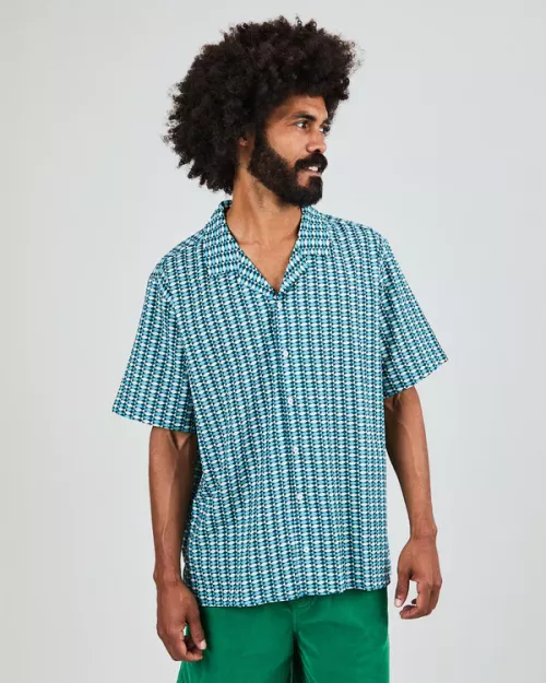 Chemise Homme Aloha SARDINAS bleue