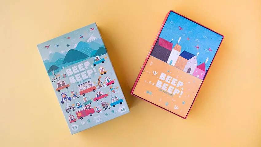 Puzzle BEEP BEEP!, 48 pièces – vue 10