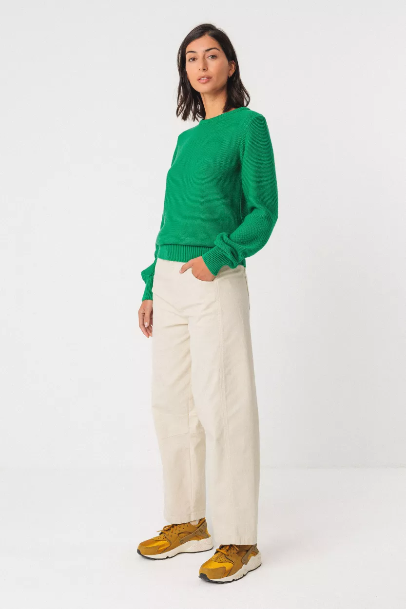 Pull IRADI vert – vue 2