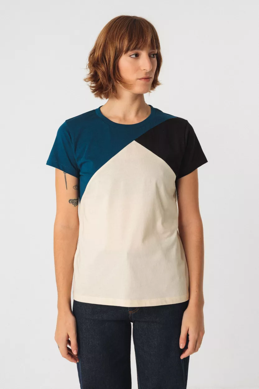 T-shirt UKUA-GOTS crème