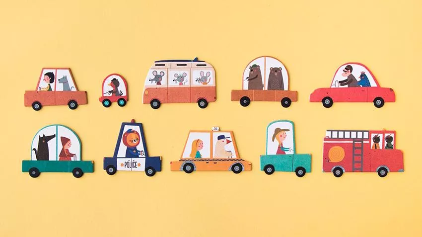 Puzzle BEEP BEEP!, 48 pièces – vue 8
