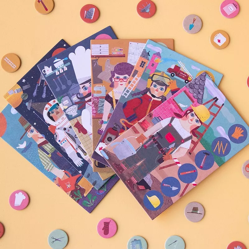 Jeu de loto I WANT TO BE – vue 2