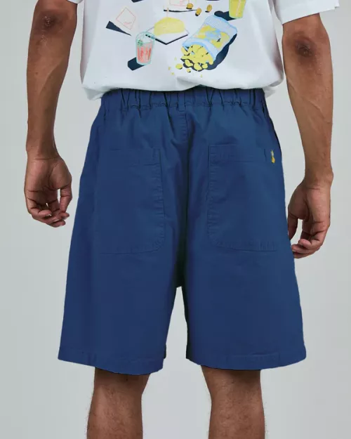 Short Homme RELAXED bleu dauphin