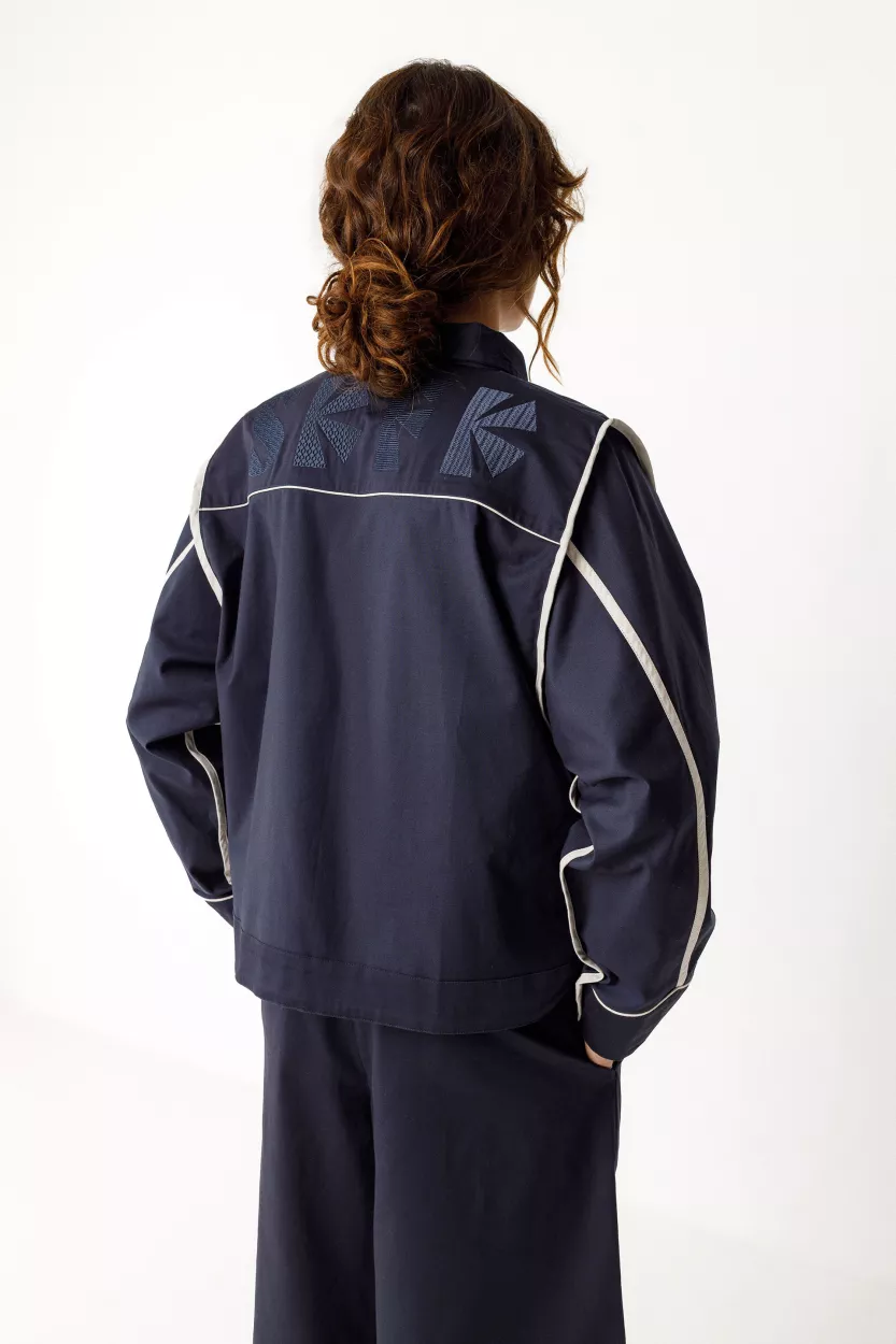 Veste HALTSU-GOTS bleu marine – vue 3