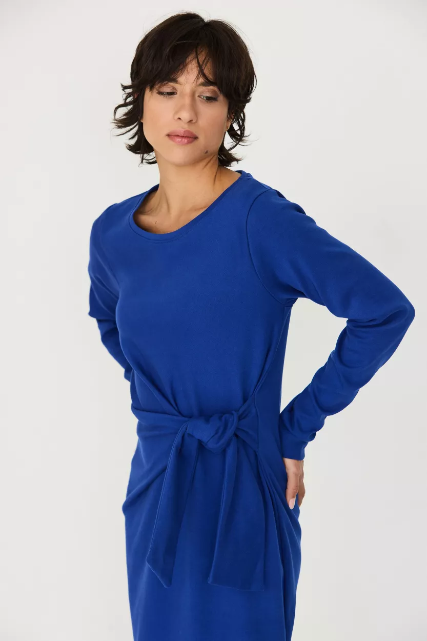 Robe IDE-GOTS bleu électrique – vue 2