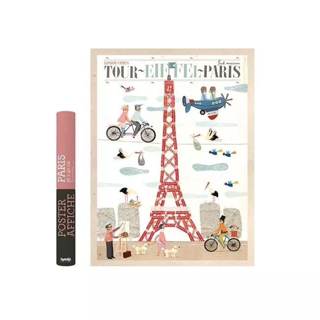 Poster 30x40cm Paris