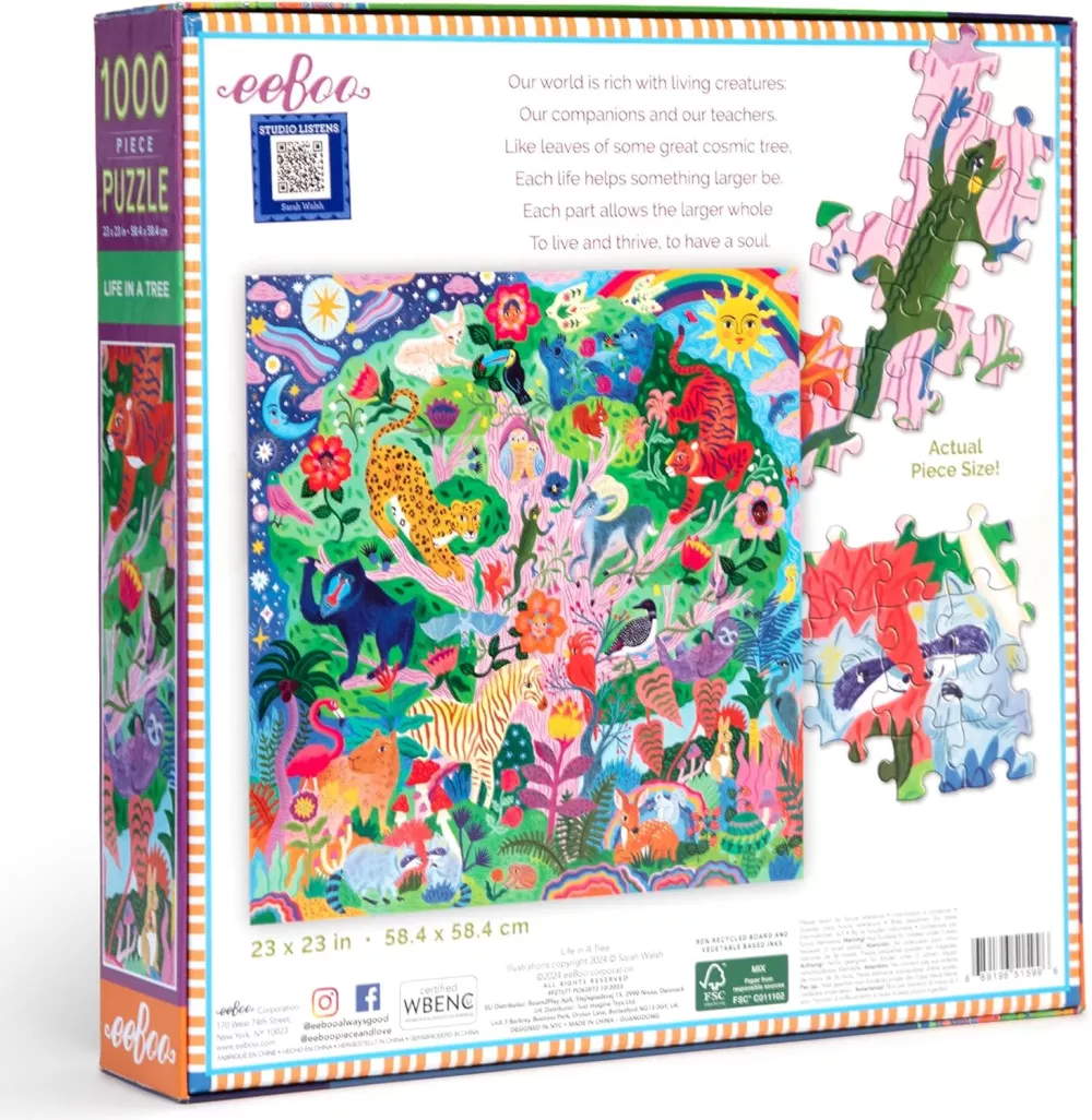 Puzzle LIFE IN A TREE - 1000 pièces – vue 2