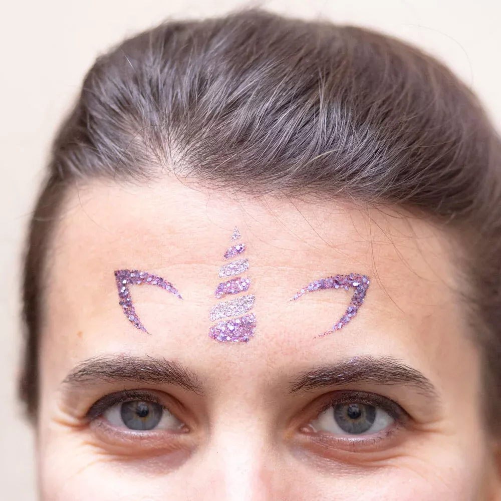 Paillettes biodégradables SPARKLE V2 Pluie Violette – vue 6