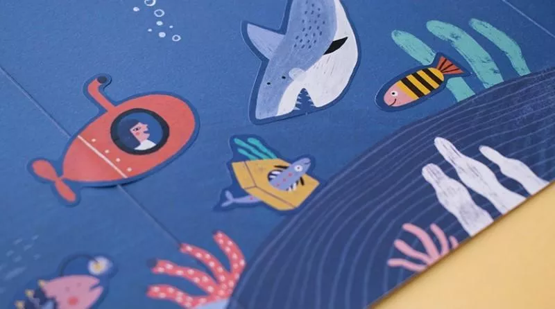 Stickers SEA - Set de 150 autocollants amovibles – vue 5