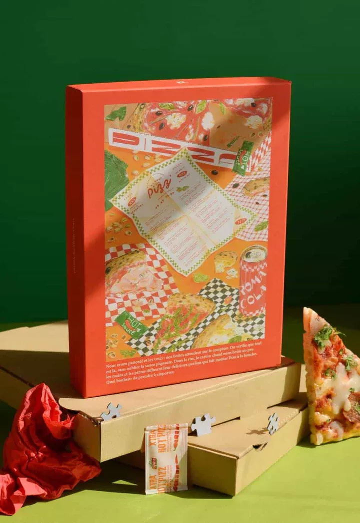 Puzzle PIZZA A EMPORTER, 1000 pièces – vue 4