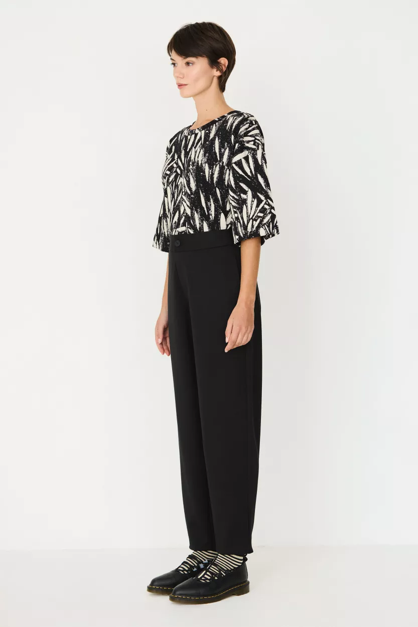 Pantalon SORAIA noir – vue 3
