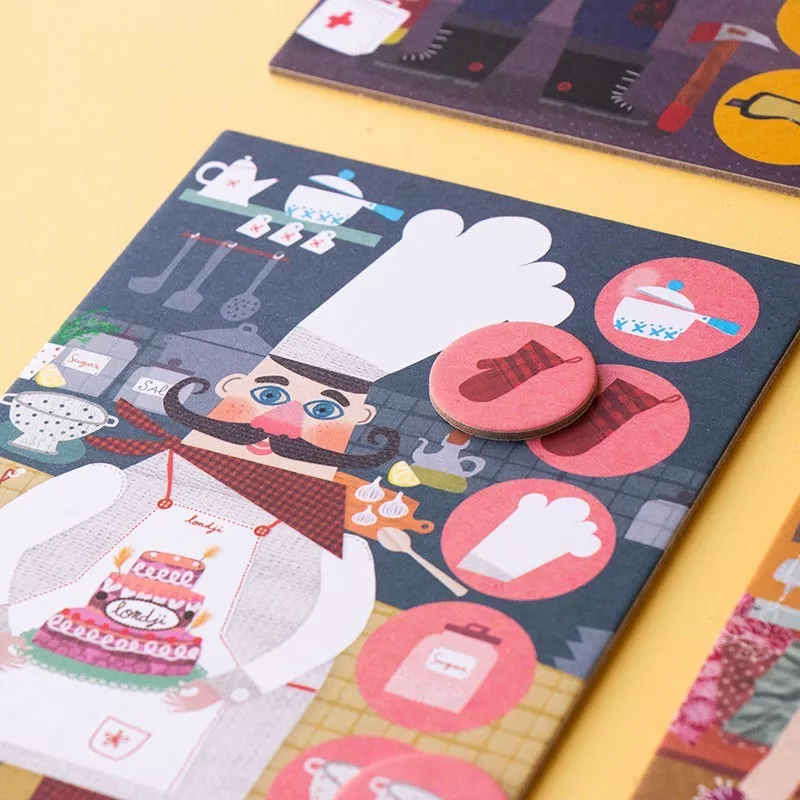 Jeu de loto I WANT TO BE – vue 4