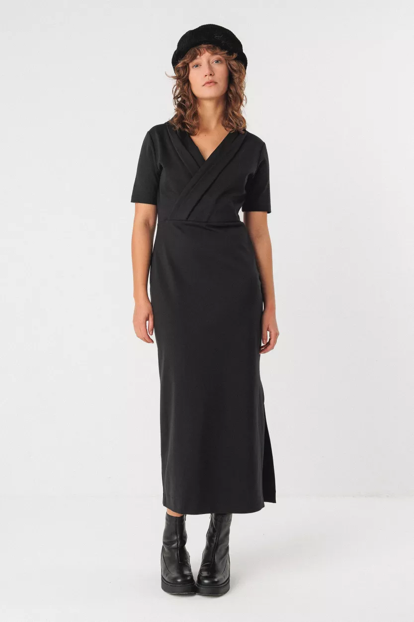 Robe MARA noire – vue 3