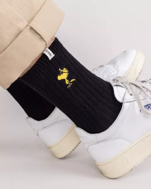 Chaussettes PEANUTS Woodstock noires