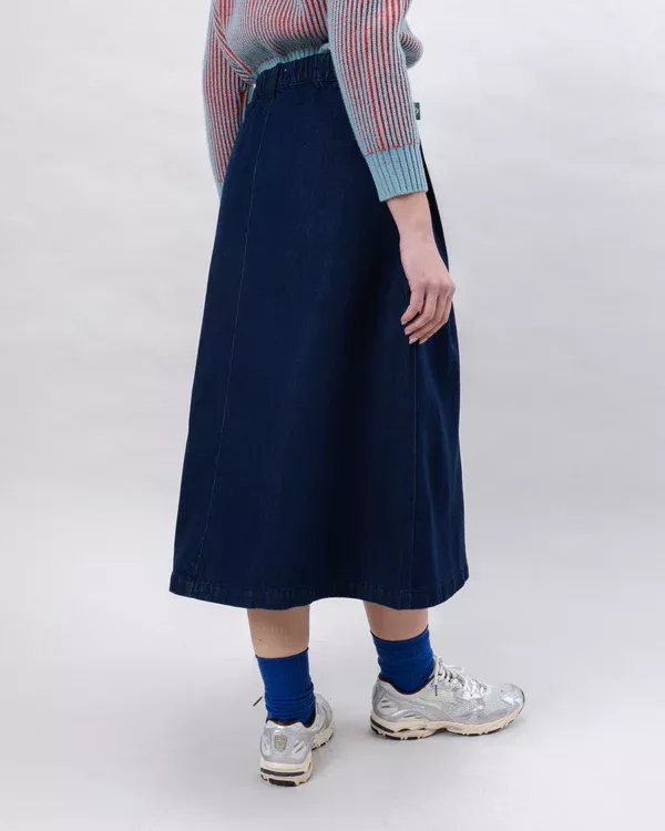 Jupe midi en jean Denim – vue 4