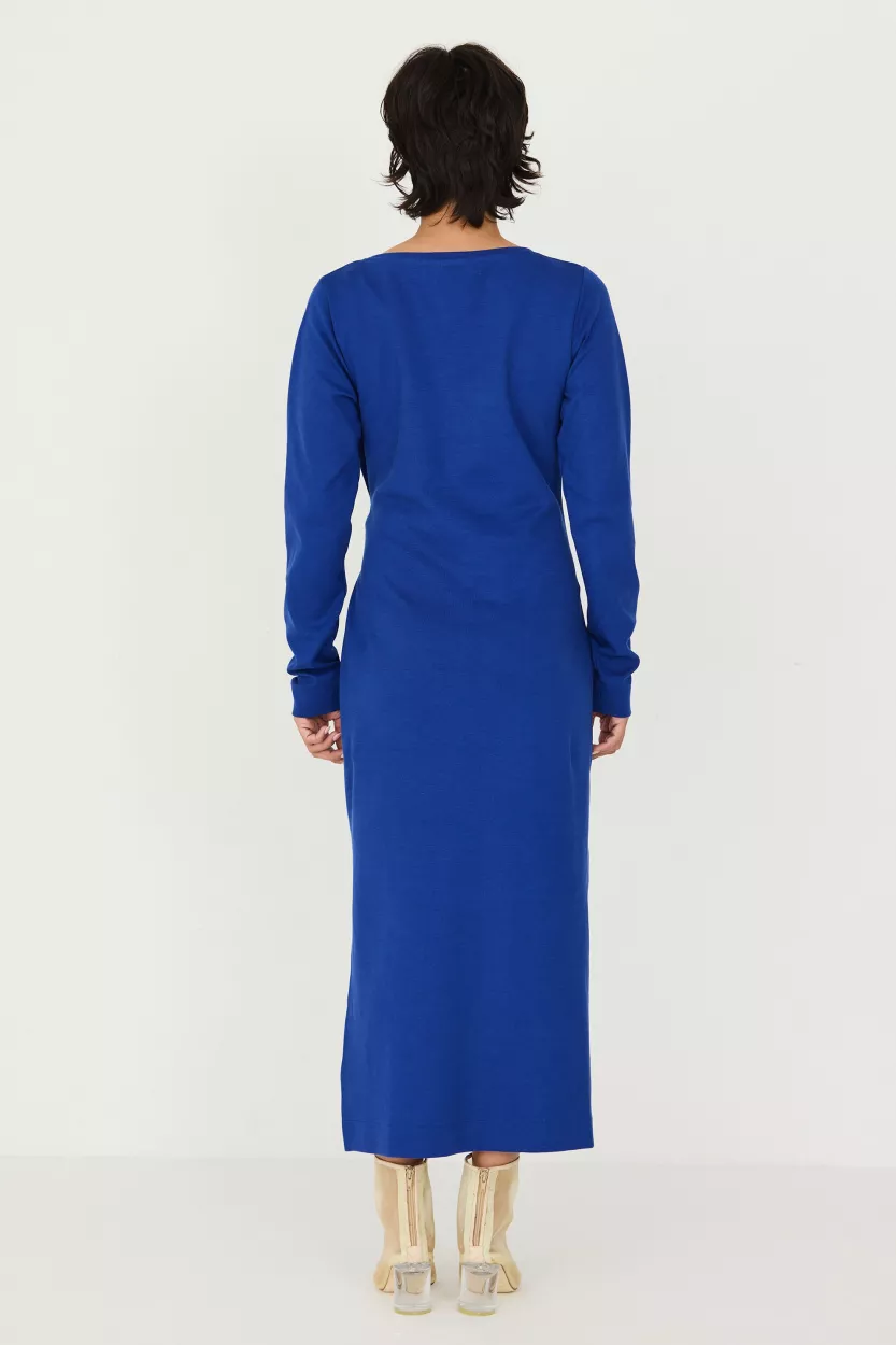 Robe IDE-GOTS bleu électrique – vue 4