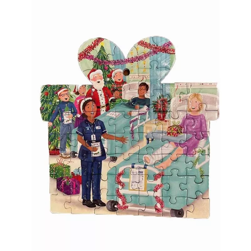 Calendrier de l'Avent Guirlande 24 puzzles – vue 4