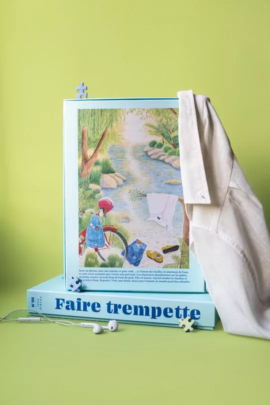 Puzzle FAIRE TREMPETTE, 1000 pièces – vue 4