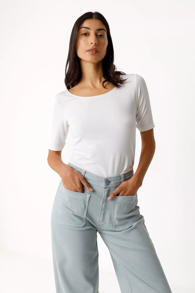 Pantalon LAKHA-GOTS gris – vue 3