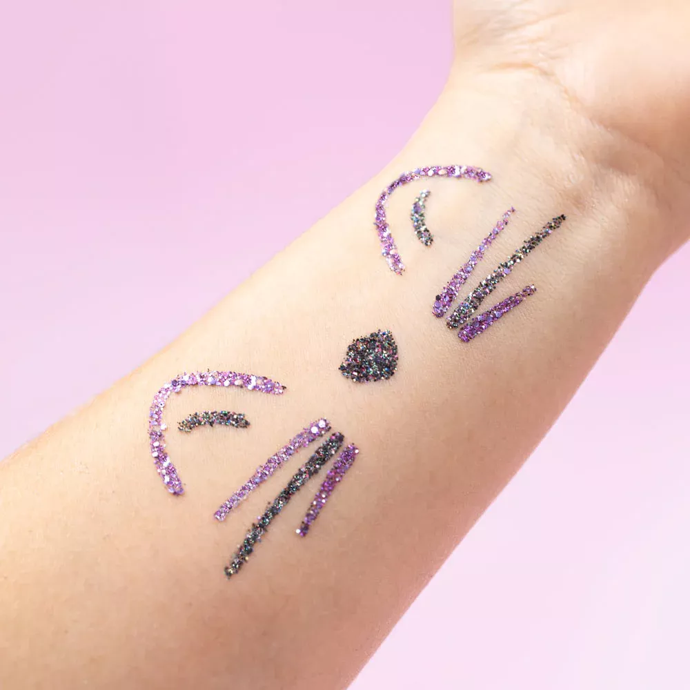 Paillettes biodégradables SPARKLE V2 Pluie Violette – vue 3