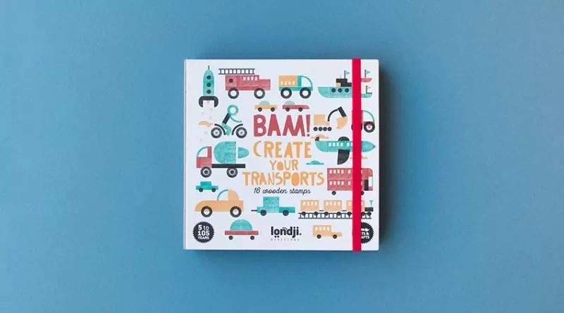 Jeu tampons BAM! Transports – vue 10
