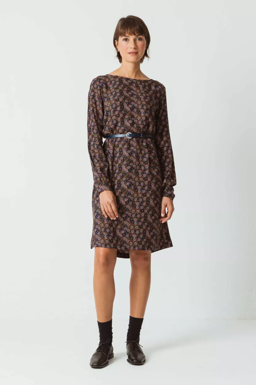 Robe EDURTZETA imprimé fleuri