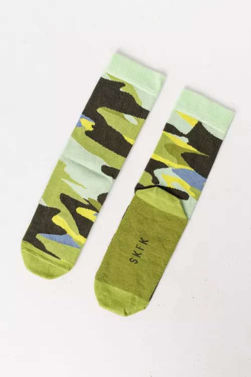 Chaussettes EPEL abstrait vert