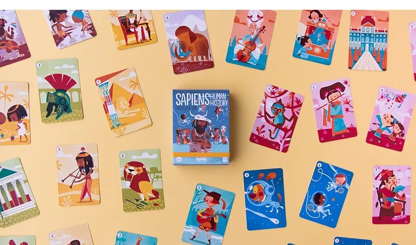 Jeu de cartes SAPIENS, human history – vue 2