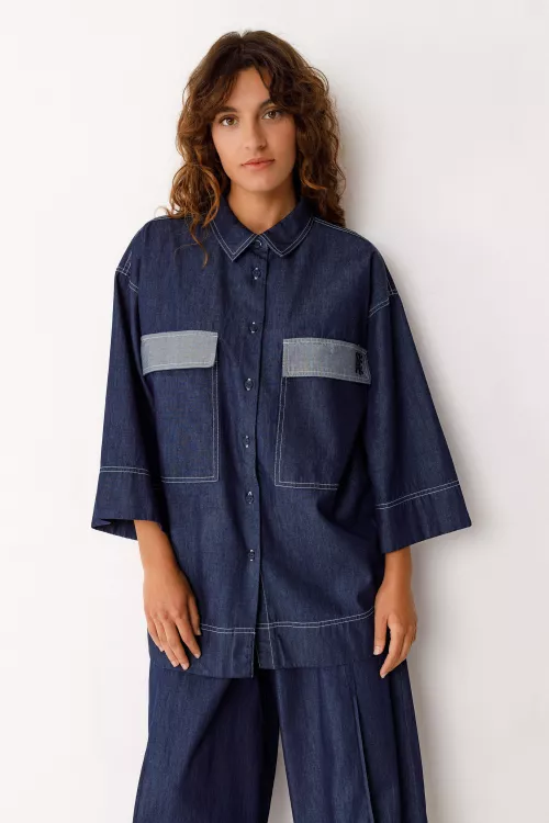 Chemise DILTE jean brut