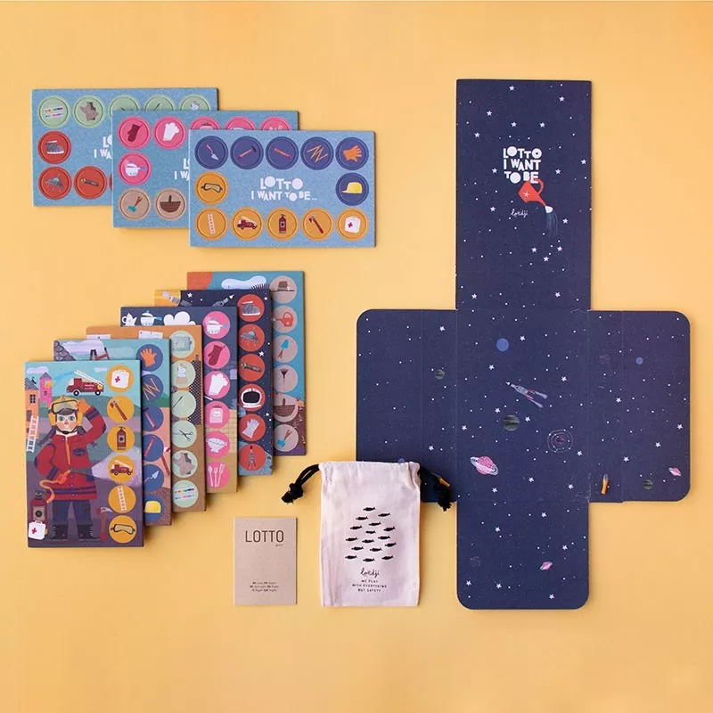 Jeu de loto I WANT TO BE – vue 7