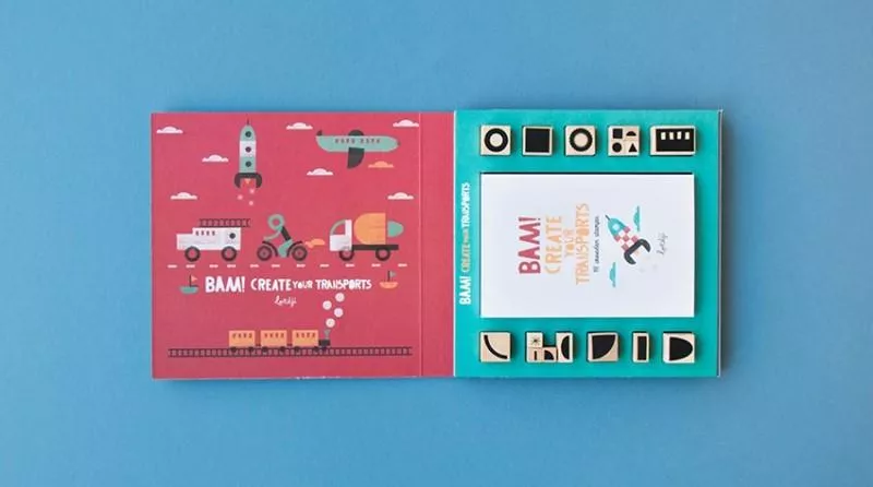 Jeu tampons BAM! Transports – vue 8