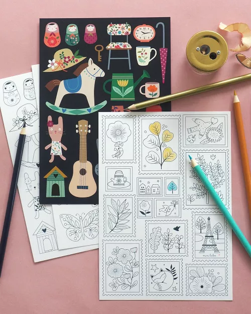 Kit de coloriage Collections