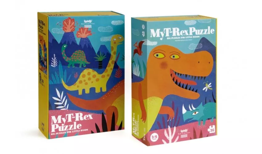Puzzle MY T-REX, 36 pièces – vue 6
