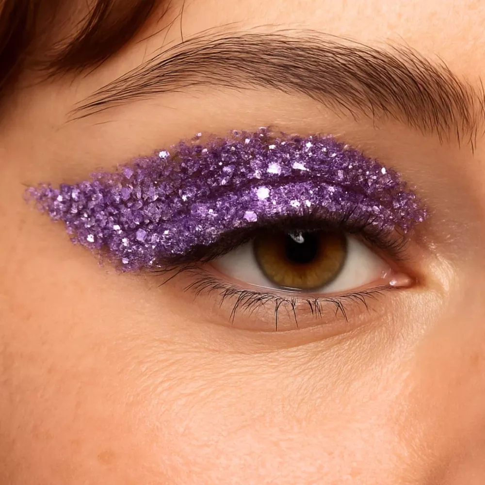 Paillettes biodégradables SPARKLE V2 Pluie Violette – vue 2