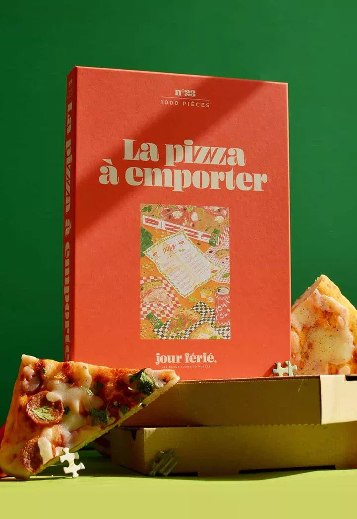 Puzzle PIZZA A EMPORTER, 1000 pièces