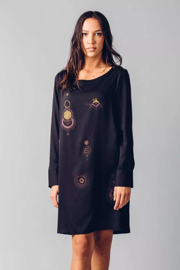 Robe SILBE noire – vue 2