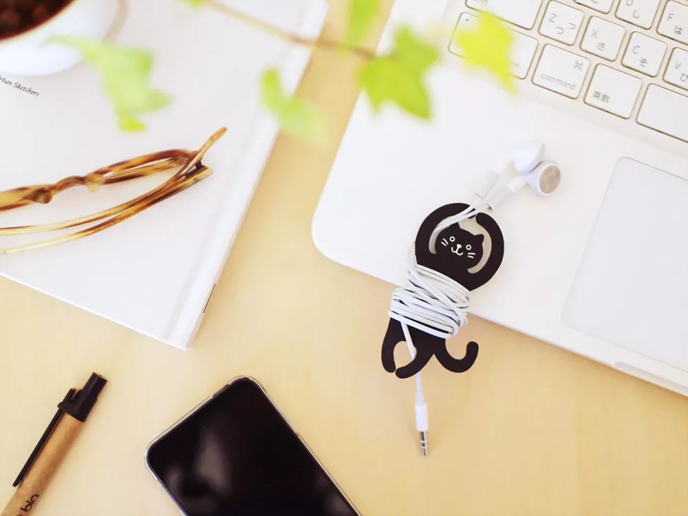 Enroule-câble Earphone Buddy Panda – vue 3