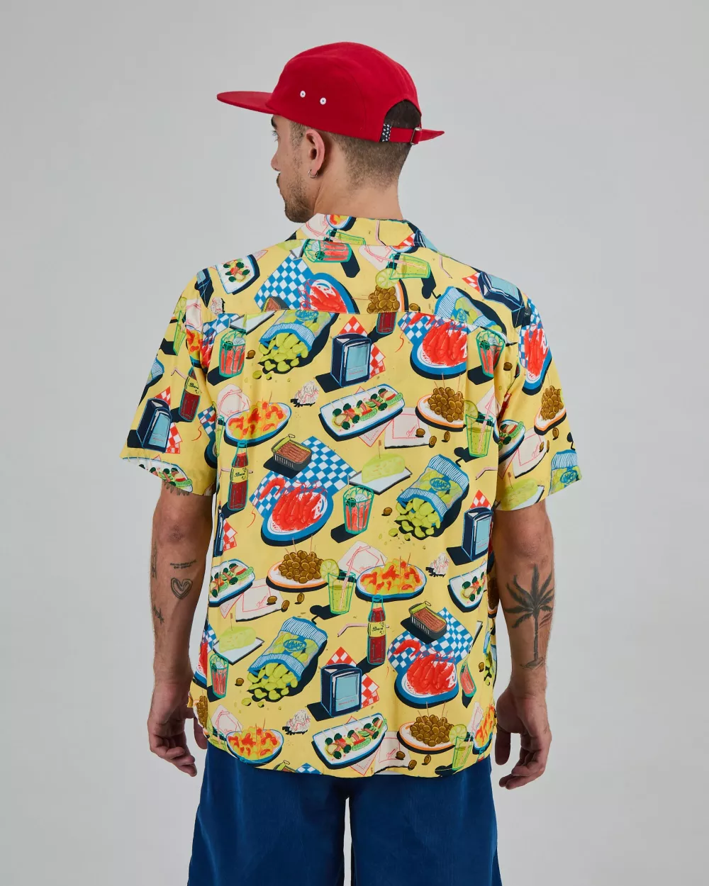 Chemise Homme Aloha CHIRINGUITO jaune – vue 5