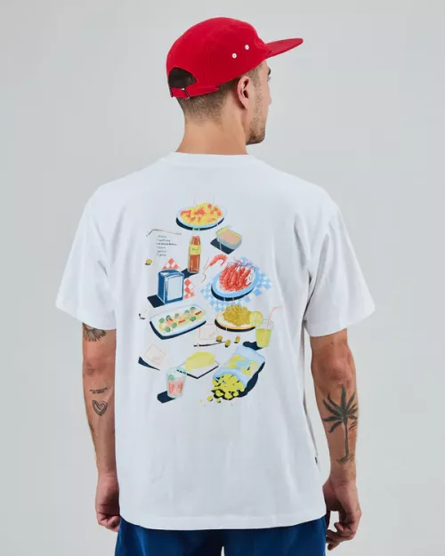 T-shirt oversize CHIRINGUITO blanc