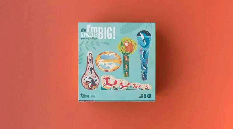 Puzzle LOOK! I'M BIG, 5 puzzles de 4 pièces – vue 16