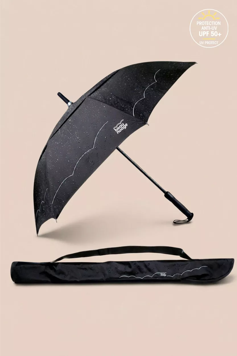 Parapluie Le Gentleman Noir immuable