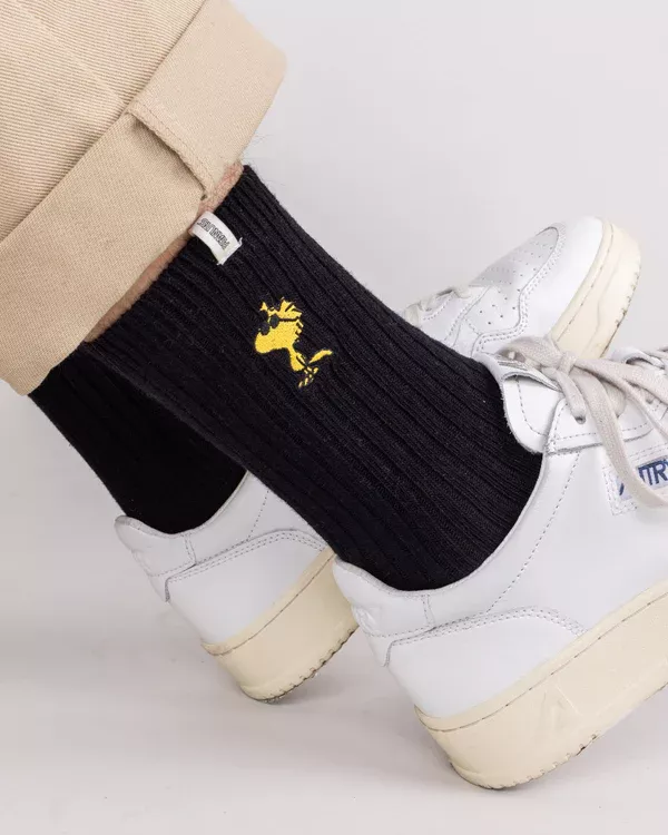 Chaussettes PEANUTS Woodstock noires
