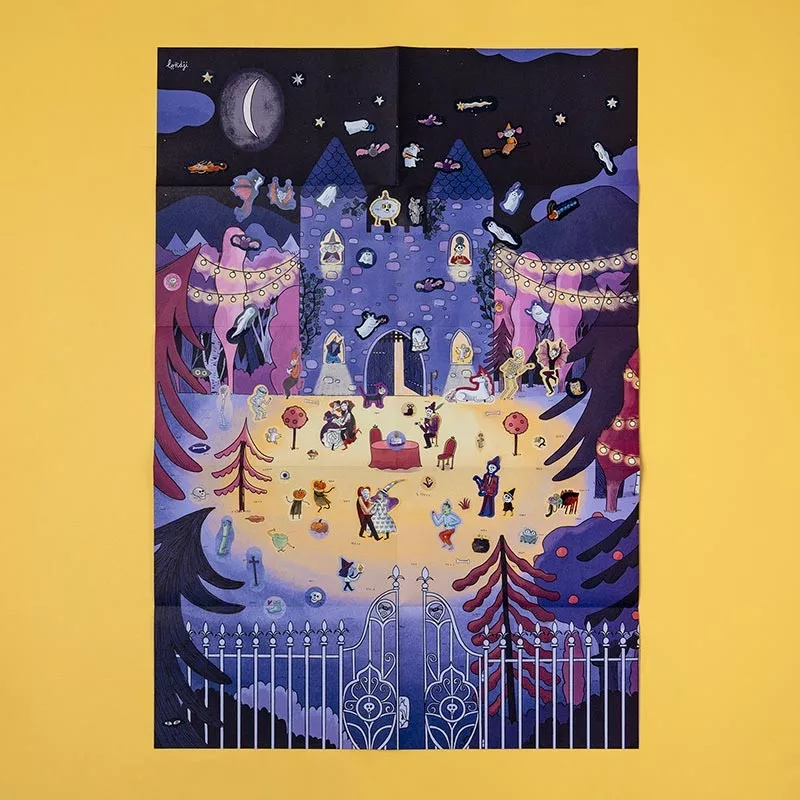 Poster et stickers ENCHANTED WORLD – vue 3