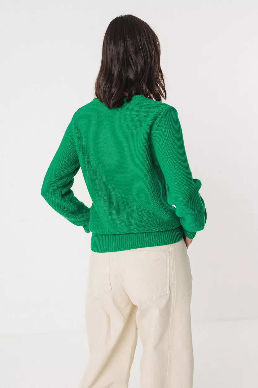 Pull IRADI vert – vue 3