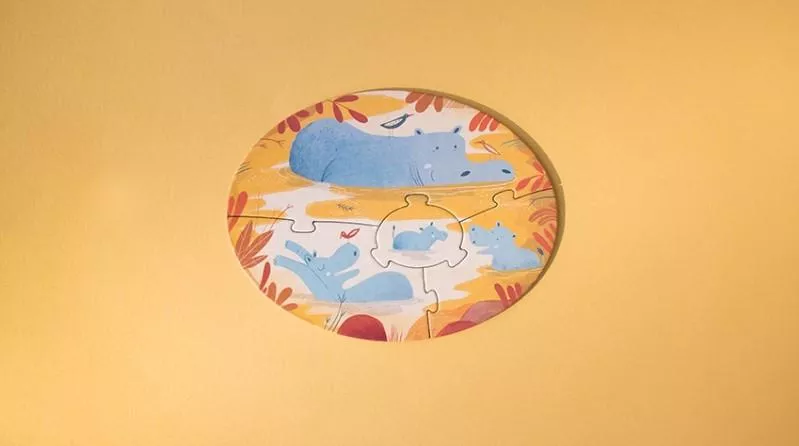 Puzzle LOOK! I'M BIG, 5 puzzles de 4 pièces – vue 9