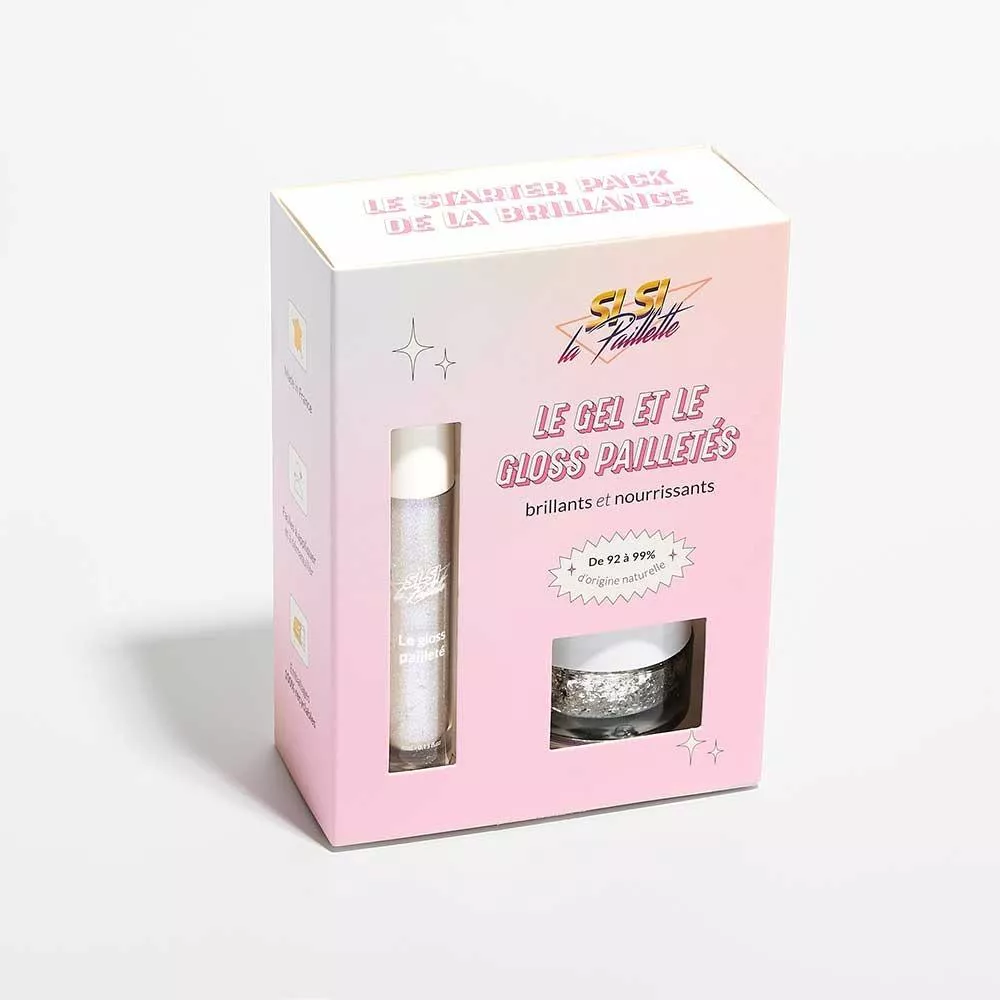 Coffret Gel et Gloss Pailletés Holo