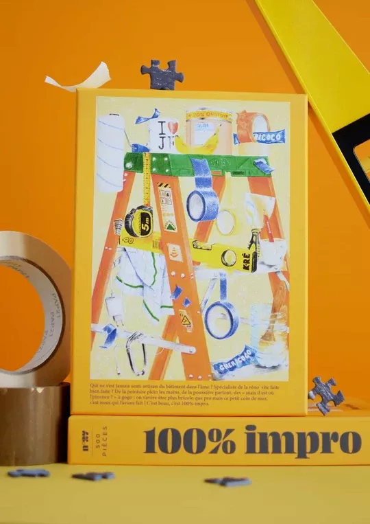 Puzzle 100% IMPRO, 500 pièces – vue 2