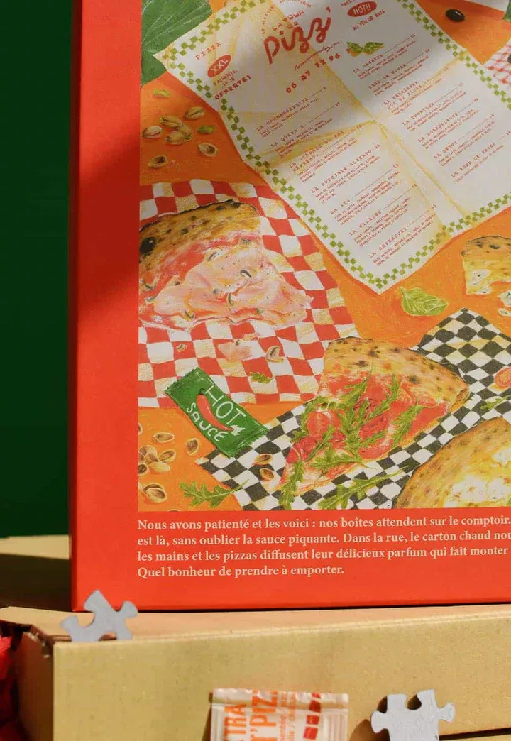 Puzzle PIZZA A EMPORTER, 1000 pièces – vue 6