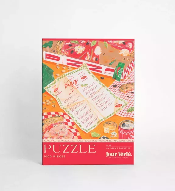 Puzzle PIZZA A EMPORTER, 1000 pièces – vue 3